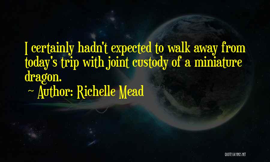 Going On A Trip Funny Quotes By Richelle Mead