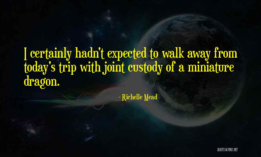 Going On A Trip Funny Quotes By Richelle Mead