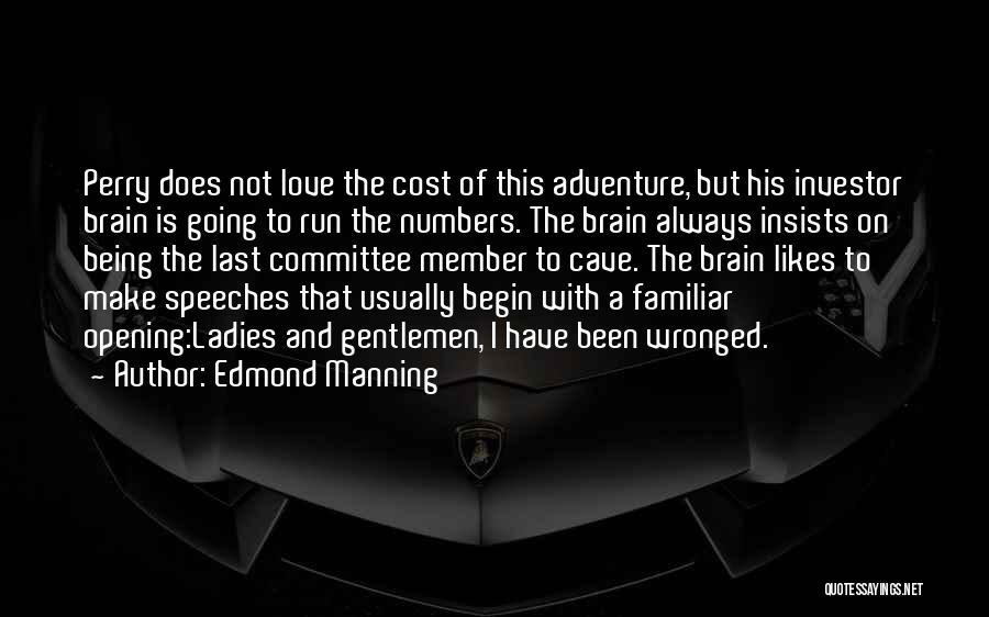 Going On Adventure Quotes By Edmond Manning