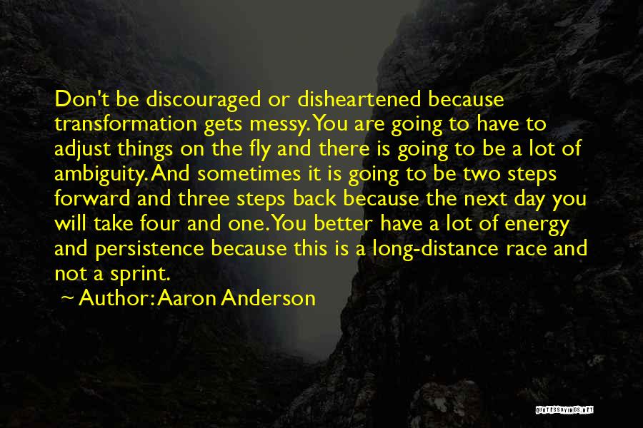 Going On Distance Quotes By Aaron Anderson