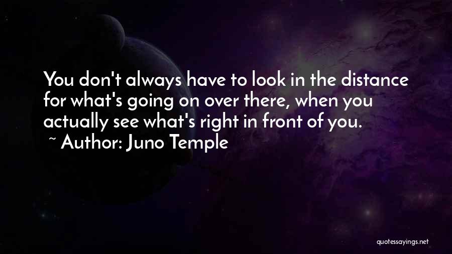 Going On Distance Quotes By Juno Temple