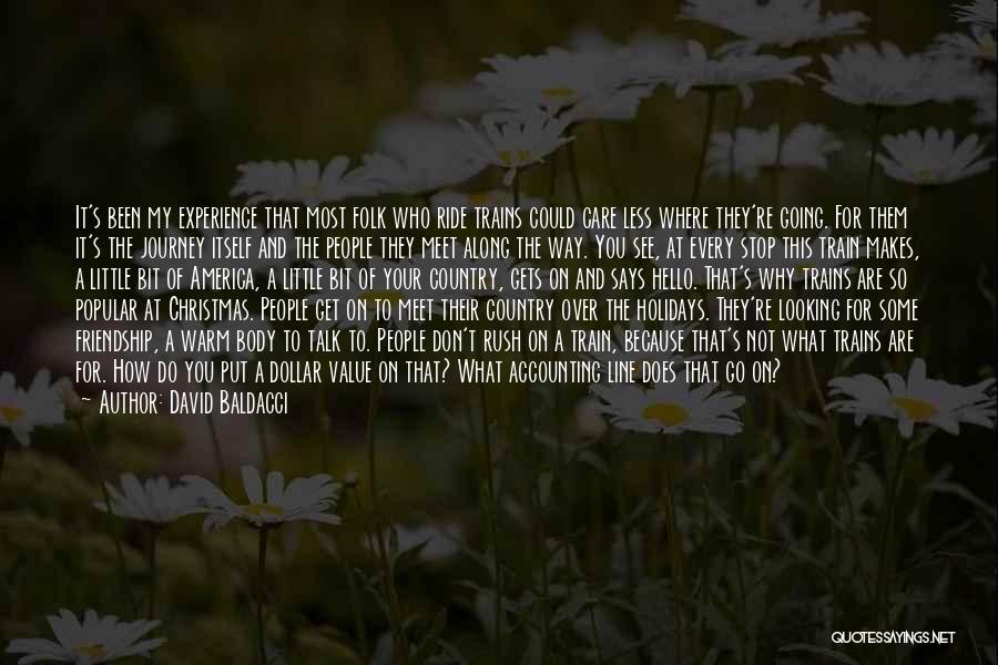 Going On Journey Quotes By David Baldacci
