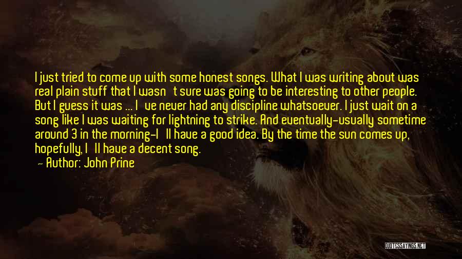 Going On Strike Quotes By John Prine