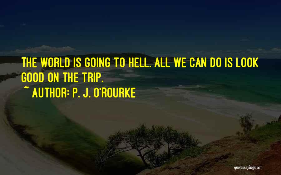 Going On Trip Quotes By P. J. O'Rourke