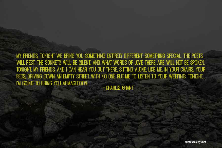 Going Out Tonight Quotes By Charles Grant Going Out Tonight Quotes By Charles Grant