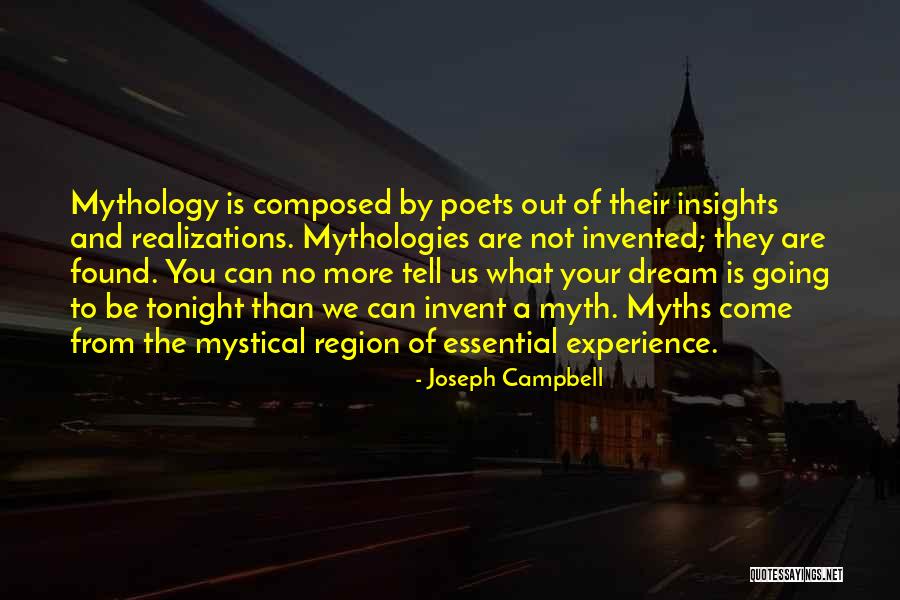 Going Out Tonight Quotes By Joseph Campbell