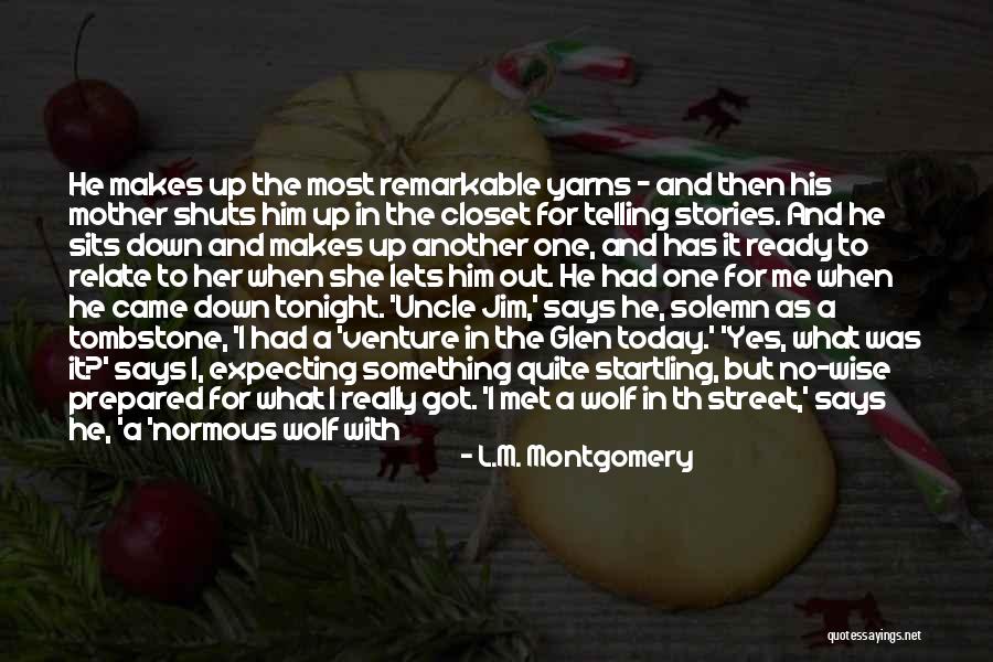 Going Out Tonight Quotes By L.M. Montgomery Going Out Tonight Quotes By L.M. Montgomery