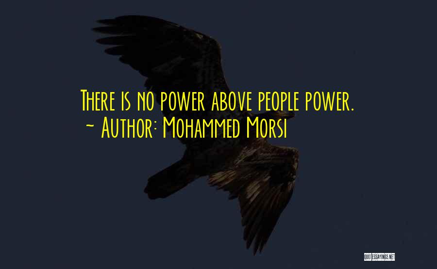Going Over And Above Quotes By Mohammed Morsi