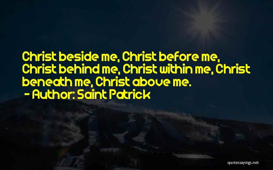 Going Over And Above Quotes By Saint Patrick