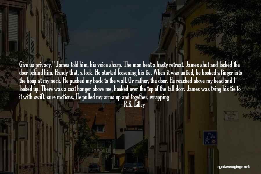 Going Over The Top Quotes By R.K. Lilley