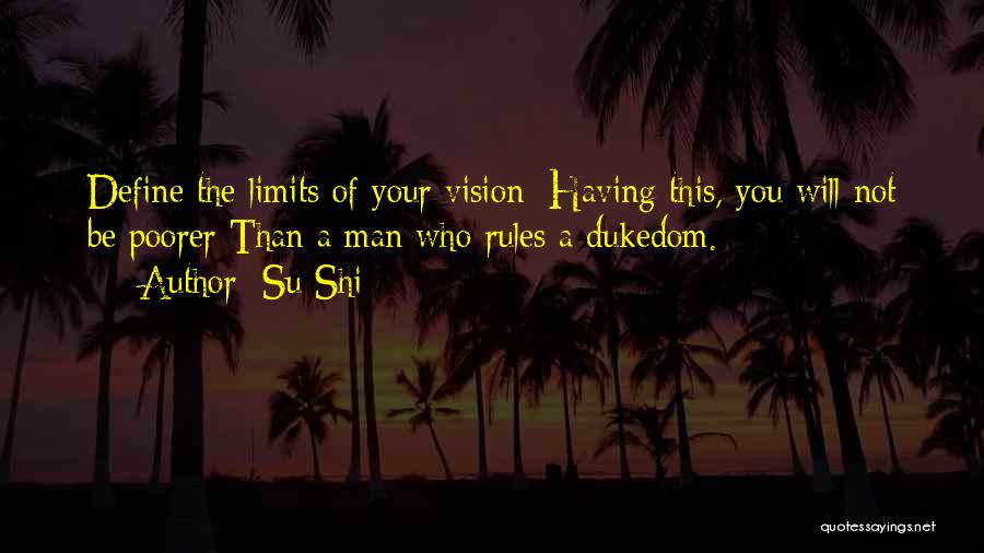 Going Past Your Limits Quotes By Su Shi