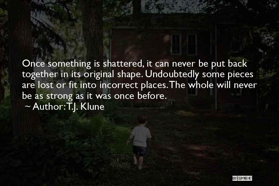 Going Places Together Quotes By T.J. Klune