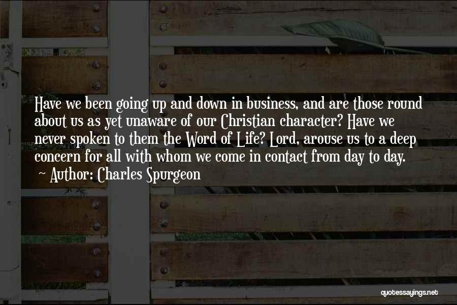 Going Round And Round Quotes By Charles Spurgeon