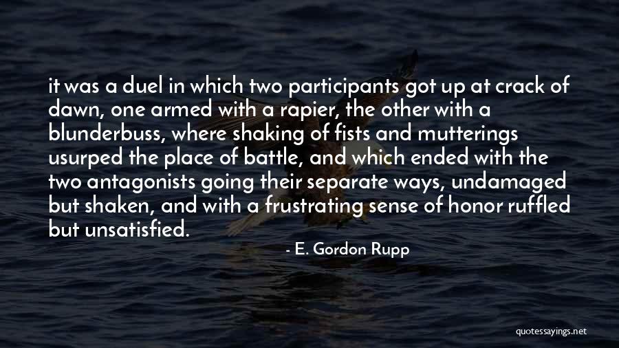 Going Separate Ways Quotes By E. Gordon Rupp Going Separate Ways Quotes By E. Gordon Rupp