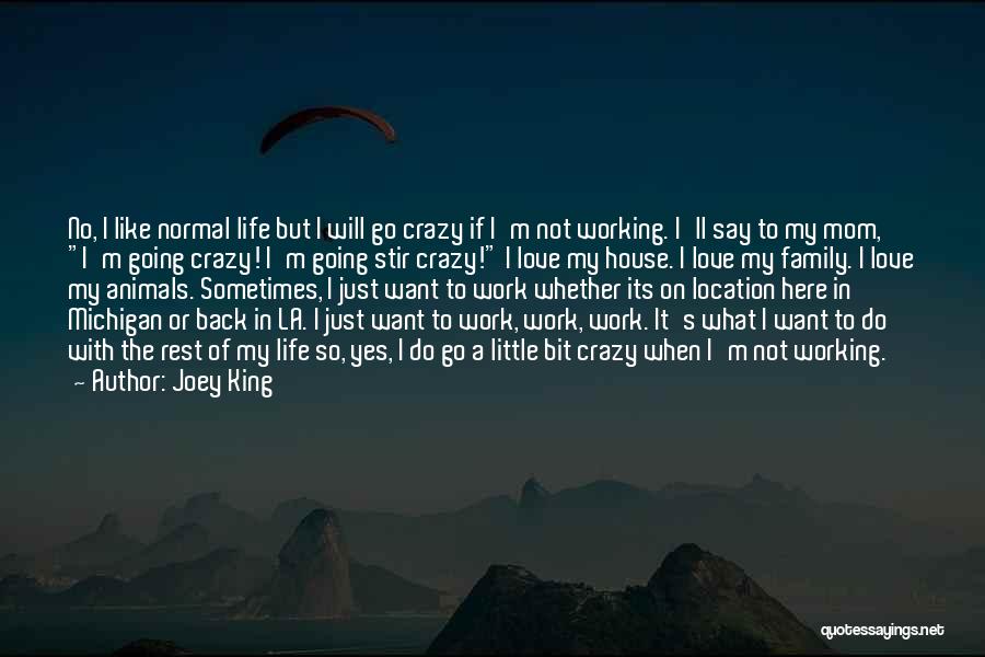 Going Stir Crazy Quotes By Joey King