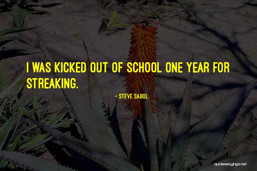 Going Streaking Quotes By Steve Sabol