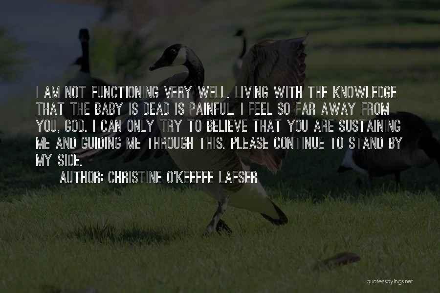 Going Through A Miscarriage Quotes By Christine O'Keeffe Lafser