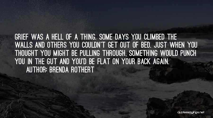 Going Through Hell And Back Quotes By Brenda Rothert