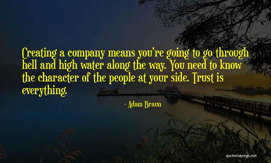 Going Through Hell Quotes By Adam Braun Going Through Hell Quotes By Adam Braun