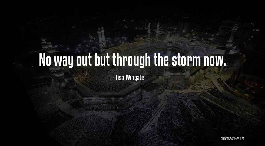 Going Through Storms Quotes By Lisa Wingate