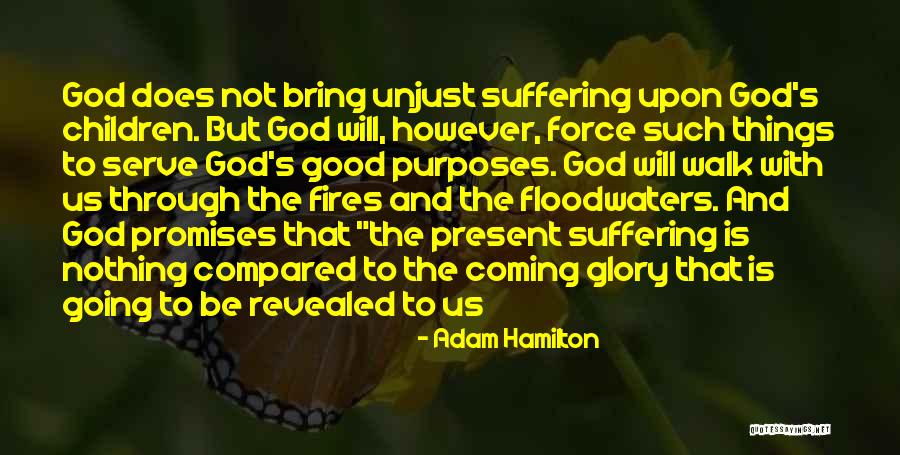 Going Through Things Quotes By Adam Hamilton