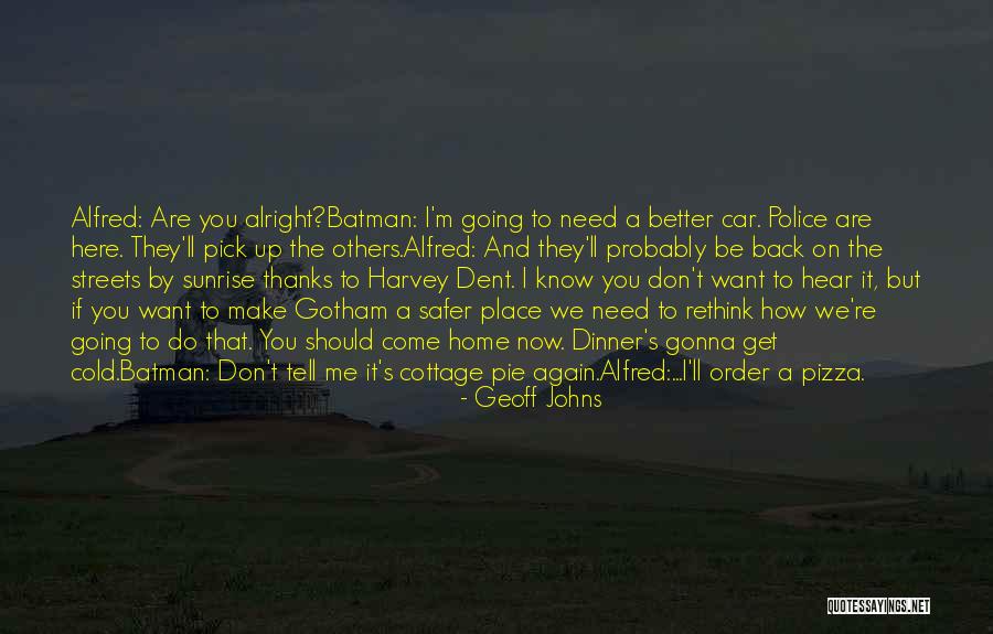 Going To A Better Place Quotes By Geoff Johns