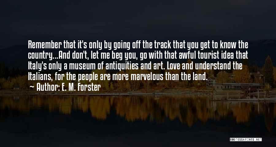 Going To A Museum Quotes By E. M. Forster