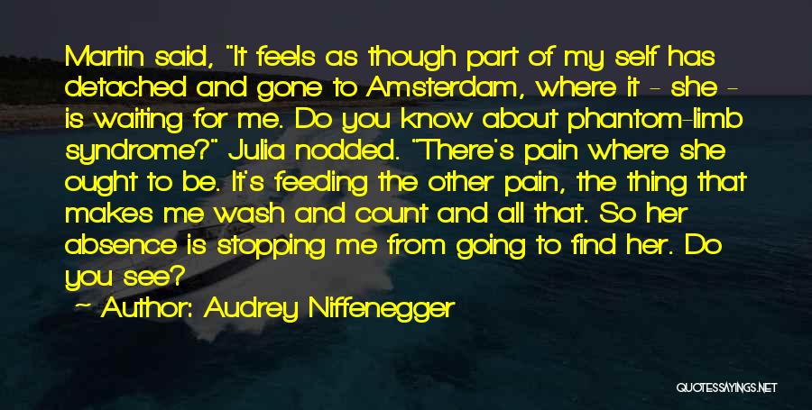 Going To Amsterdam Quotes By Audrey Niffenegger