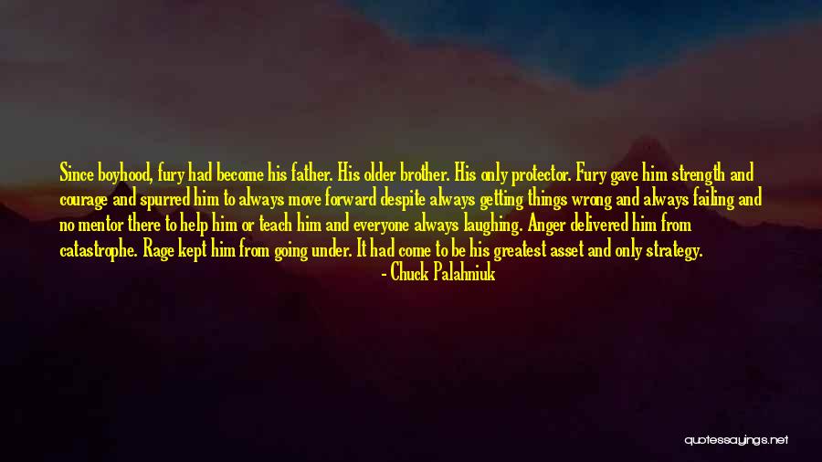 Going To Be Father Quotes By Chuck Palahniuk