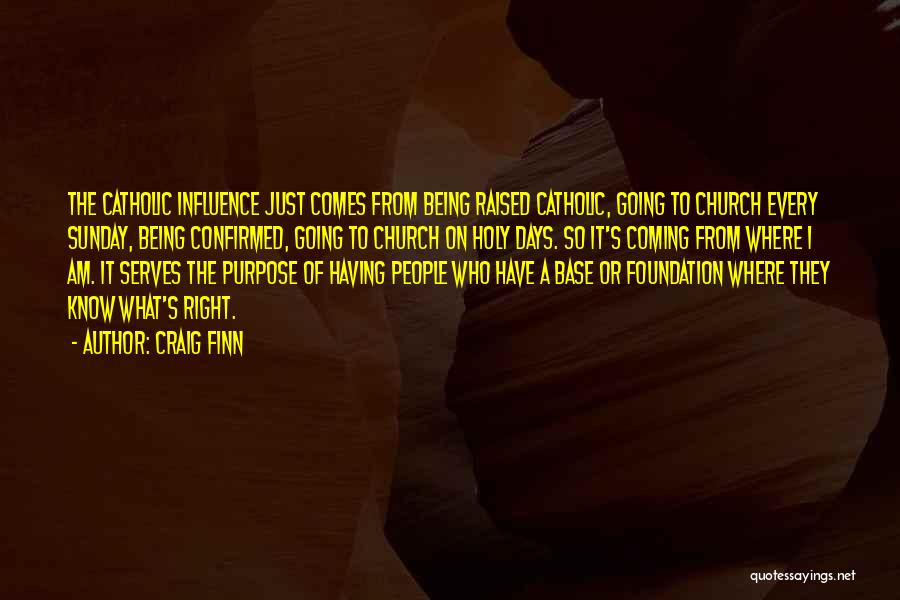 Going To Church On Sunday Quotes By Craig Finn