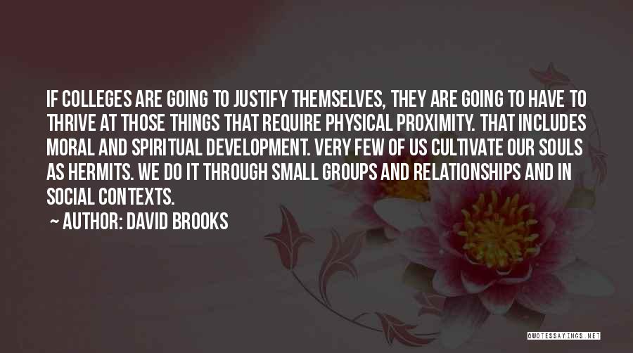 Going To Church Quotes By David Brooks