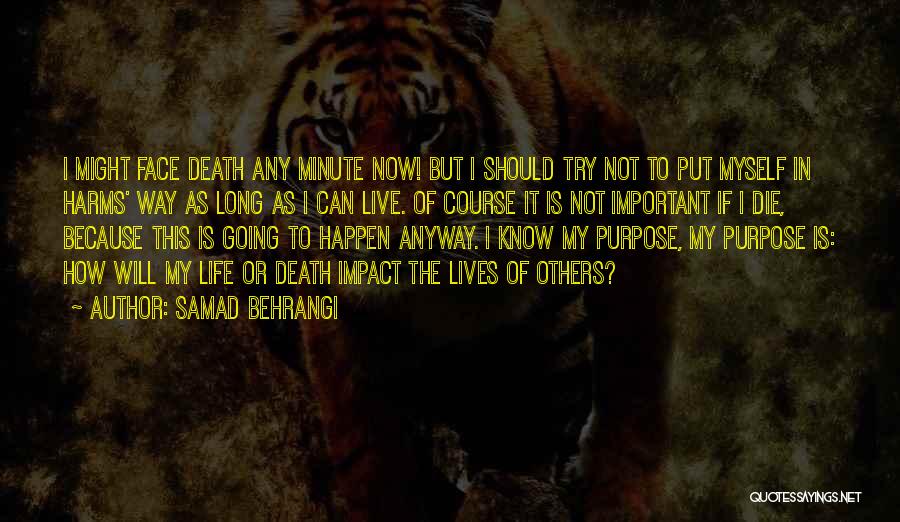 Going To Die Quotes By Samad Behrangi