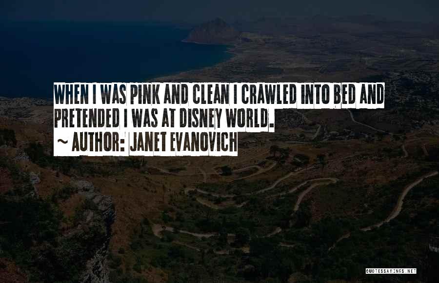 Going To Disney World Quotes By Janet Evanovich