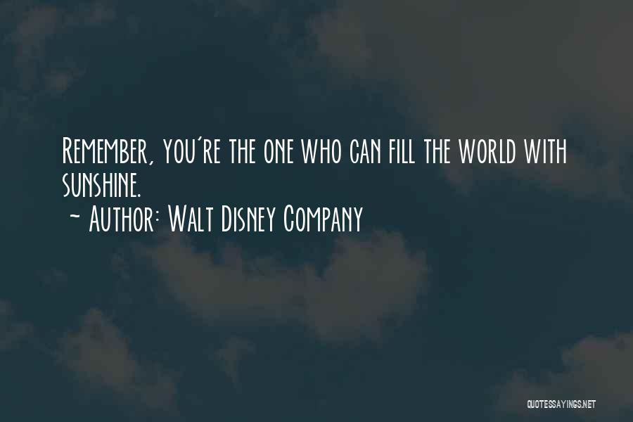 Going To Disney World Quotes By Walt Disney Company
