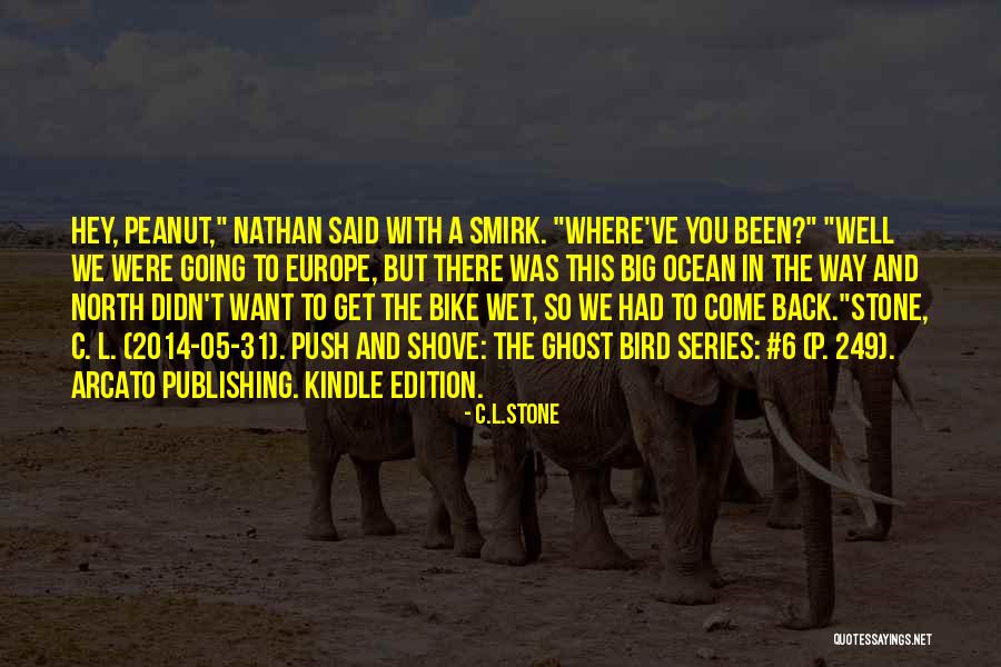 Going To Europe Quotes By C.L.Stone Going To Europe Quotes By C.L.Stone