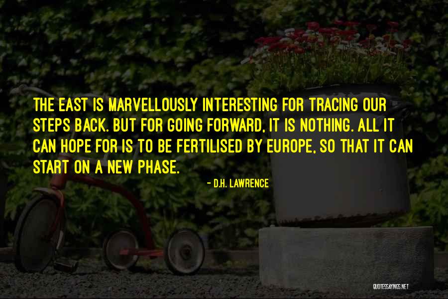 Going To Europe Quotes By D.H. Lawrence