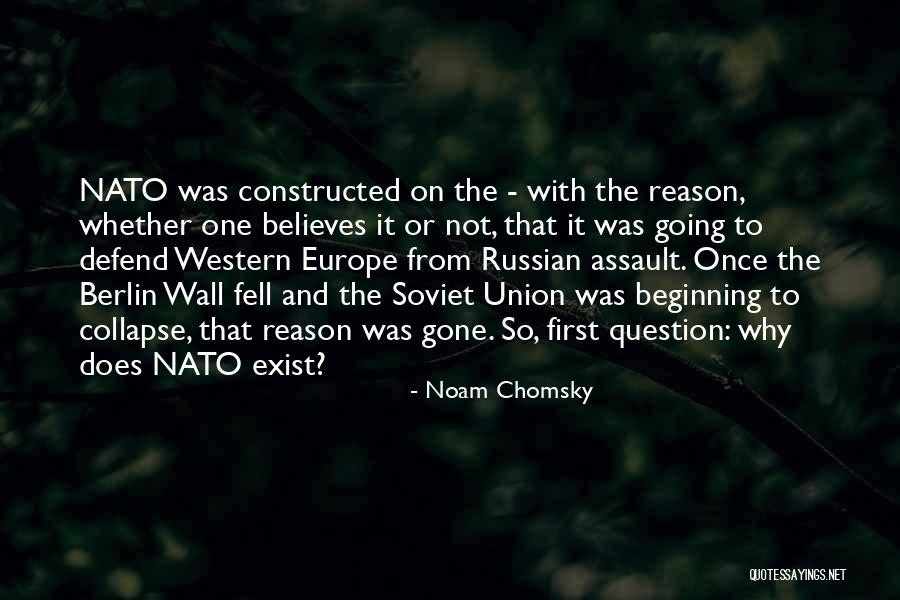 Going To Europe Quotes By Noam Chomsky