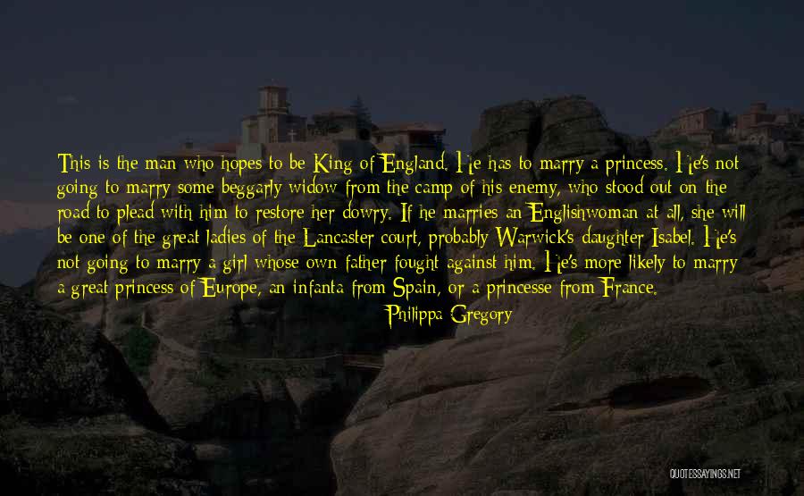 Going To Europe Quotes By Philippa Gregory