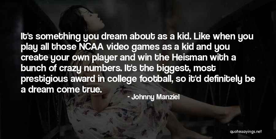 Going To Football Games Quotes By Johnny Manziel Going To Football Games Quotes By Johnny Manziel