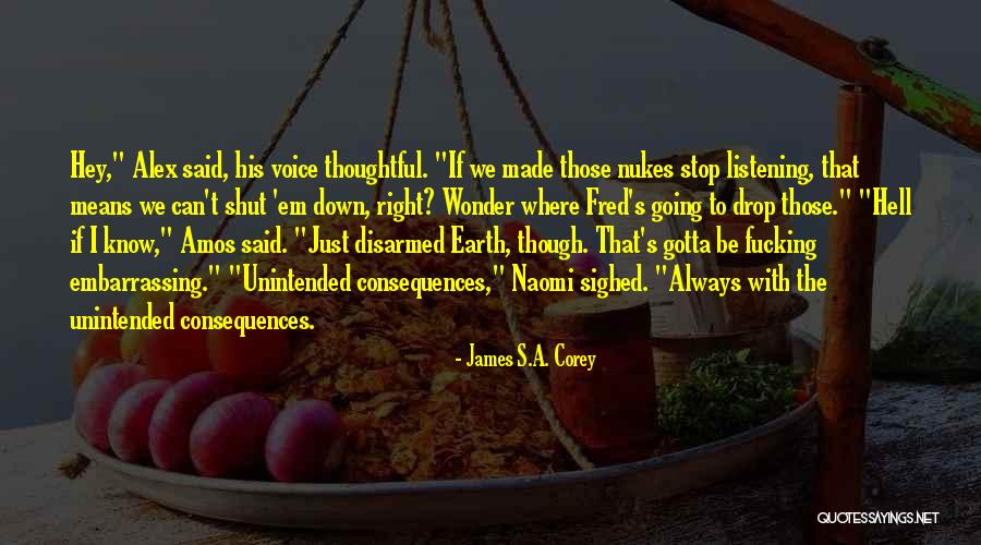 Going To Hell Quotes By James S.A. Corey