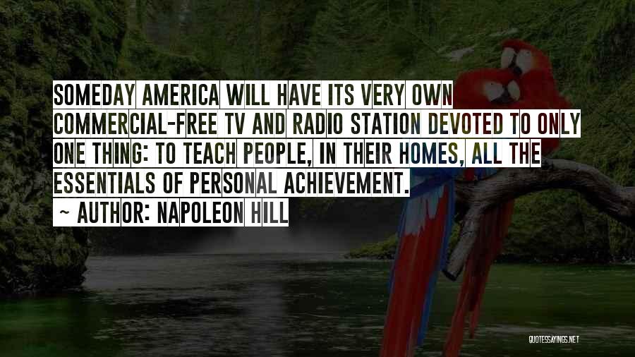 Going To Hill Station Quotes By Napoleon Hill