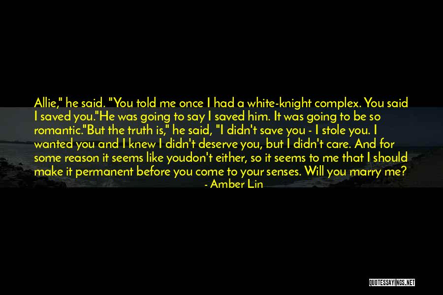 Going To Marry Quotes By Amber Lin