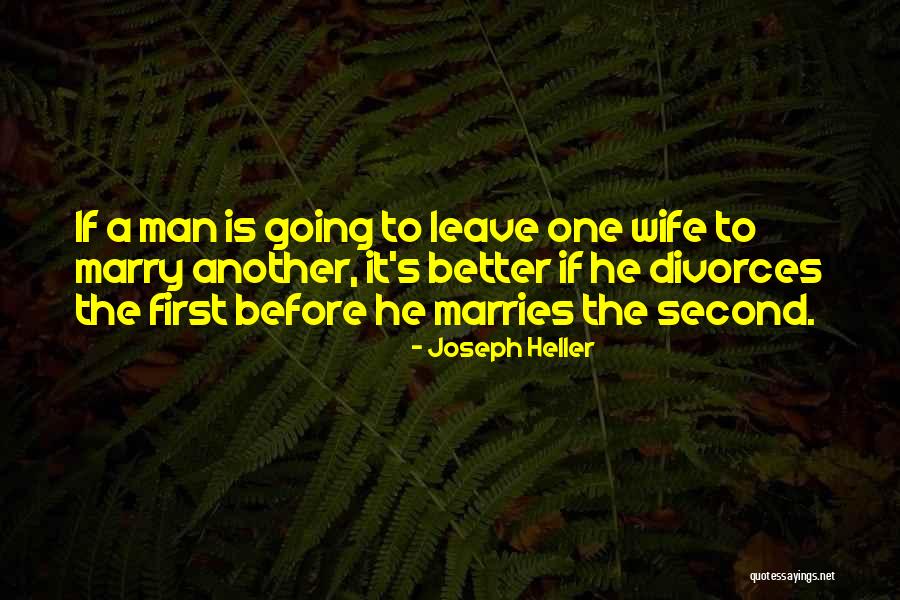 Going To Marry Quotes By Joseph Heller