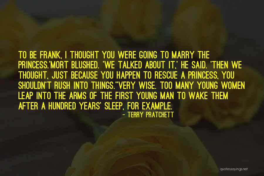 Going To Marry Quotes By Terry Pratchett