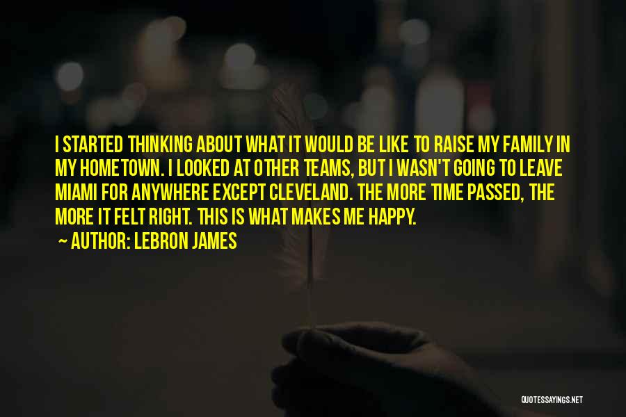 Going To Miami Quotes By LeBron James