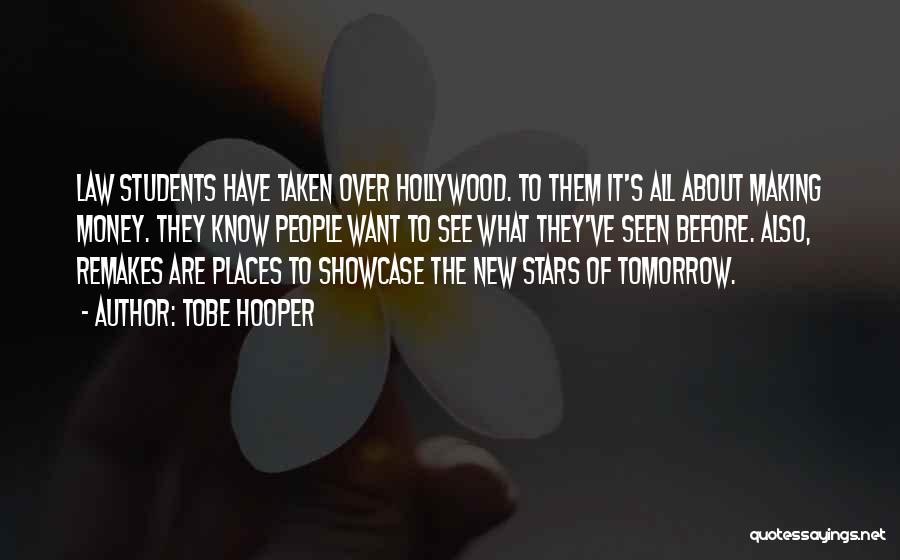 Going To New Places Quotes By Tobe Hooper