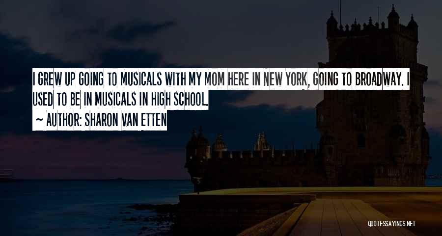 Going To New School Quotes By Sharon Van Etten