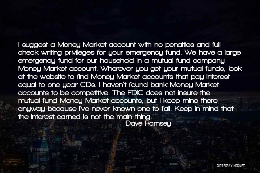 Going To Other Places Quotes By Dave Ramsey