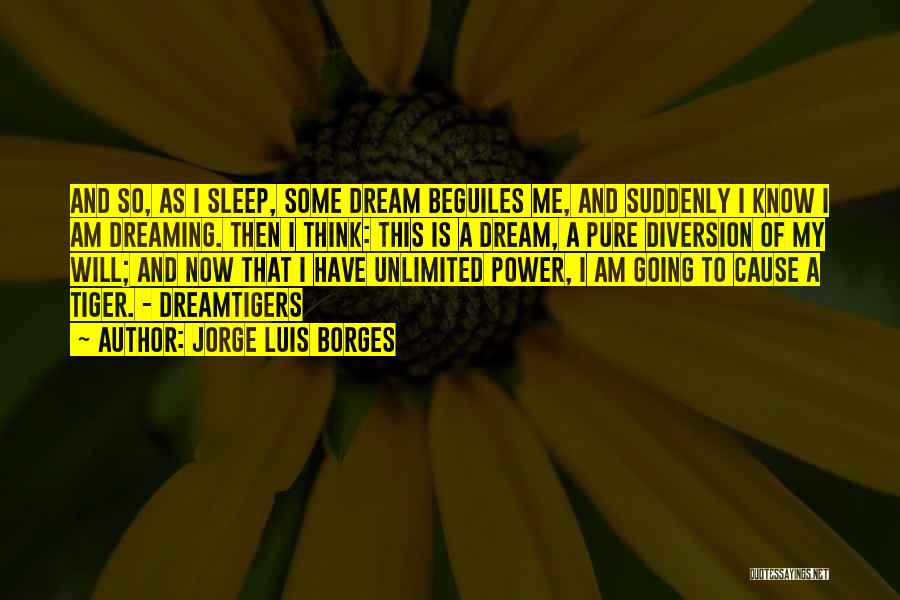 Going To Sleep Now Quotes By Jorge Luis Borges