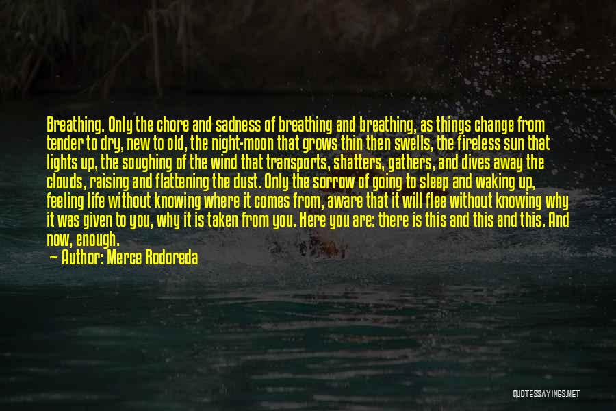 Going To Sleep Now Quotes By Merce Rodoreda